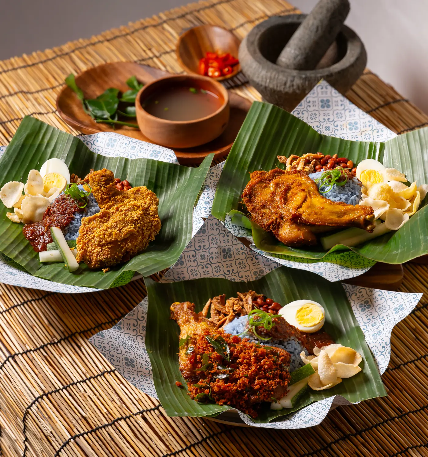 Nasi Lemak Biru at DOJO