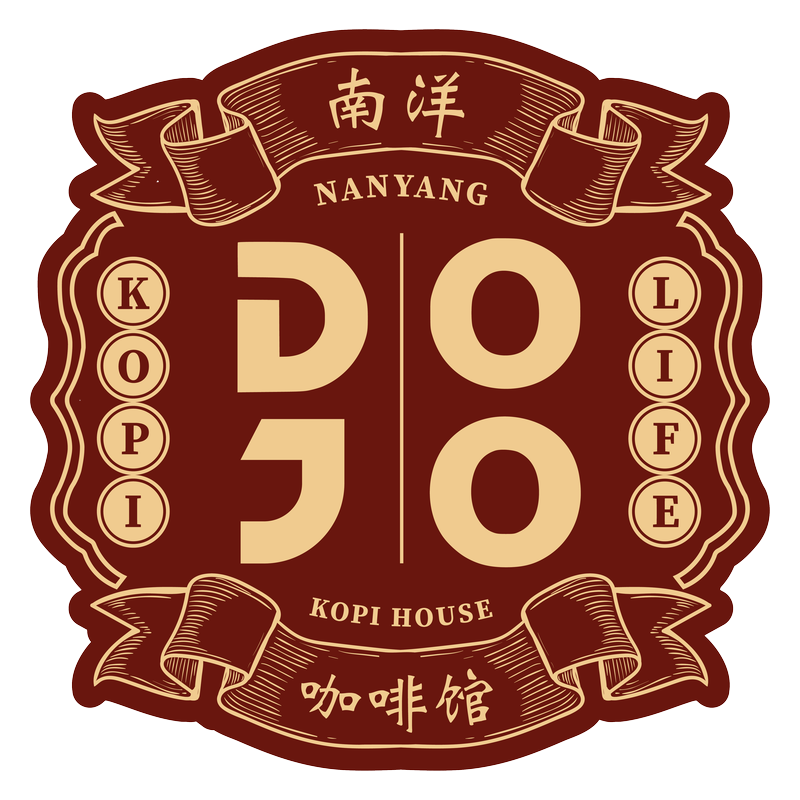 DOJO Nanyang Kopi House emblem